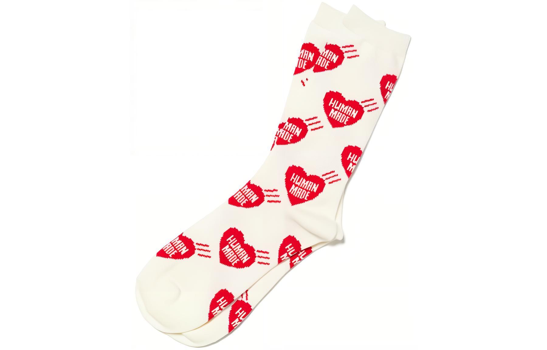 HUMAN MADE Crew Socks Unisex 1 Pack