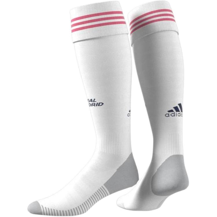 Adidas Real Madrid Soccer Socks Unisex 1 Pack White