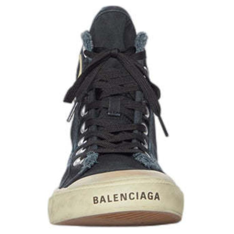 Купить кроссовки Balenciaga Paris High Top Black 688752W3RC11090 в