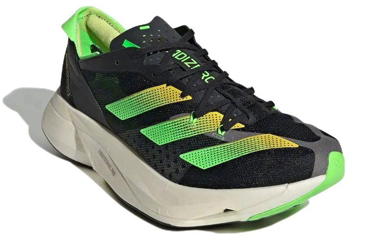 Кроссовки adidas Adizero Adios Pro 3 (черно-зеленые) — фото 3