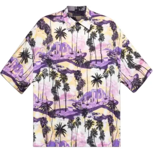 Balenciaga Hawaiian Camp Shirt