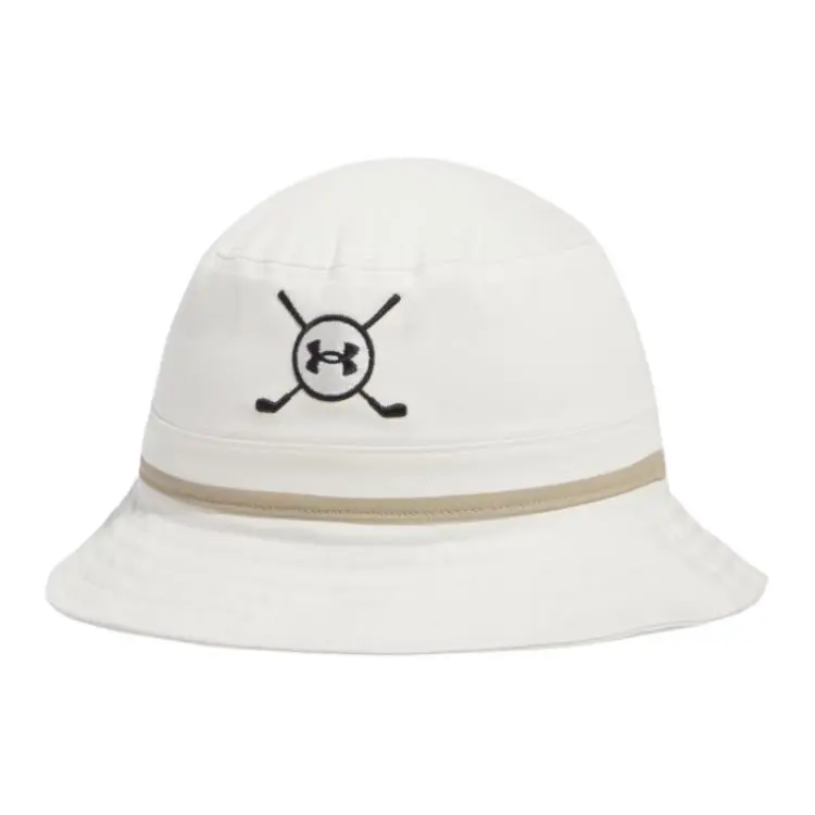 Under Armour Cotton Bucket Hats Unisex White