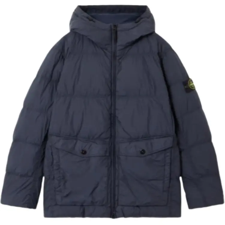 Stone Island 4100011 Crinkle Reps Ny padded jacket