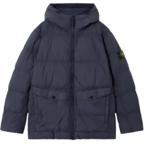 Stone Island 4100011 Crinkle Reps Ny padded jacket