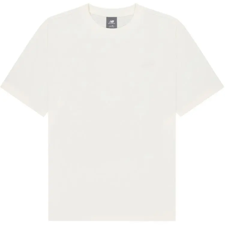 New Balance T-Shirts Men's White Crew Neck Moderate