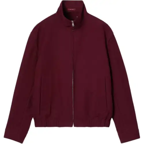 GUCCI Jackets & Coats Men's Burgundy