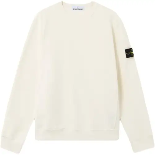 STONE ISLAND Logo Patch Crewneck Sweatshirt