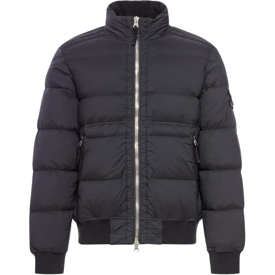 Куртка-пуховик STONE ISLAND FW25 Metal Nylon (черный)