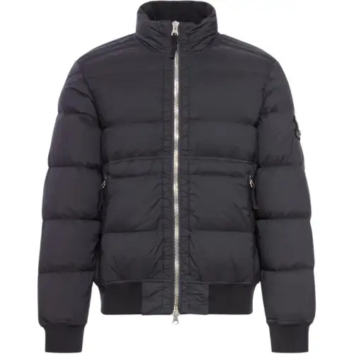 STONE ISLAND FW25 Down Jacket Unisex Black