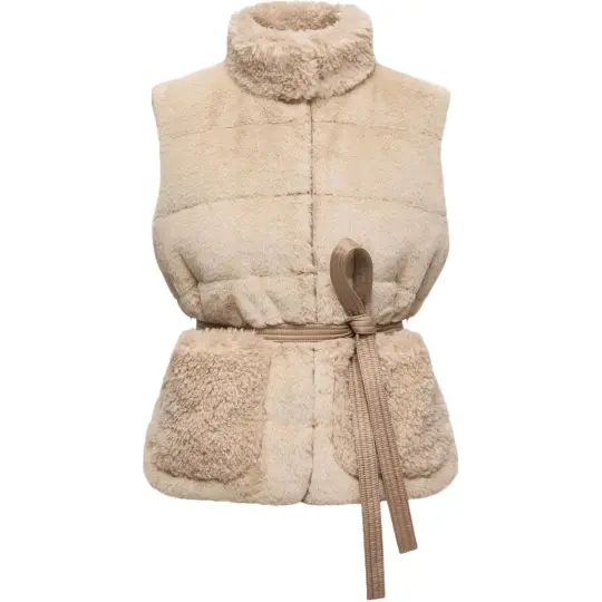 Moncler Joui High Neck Quilted Vest