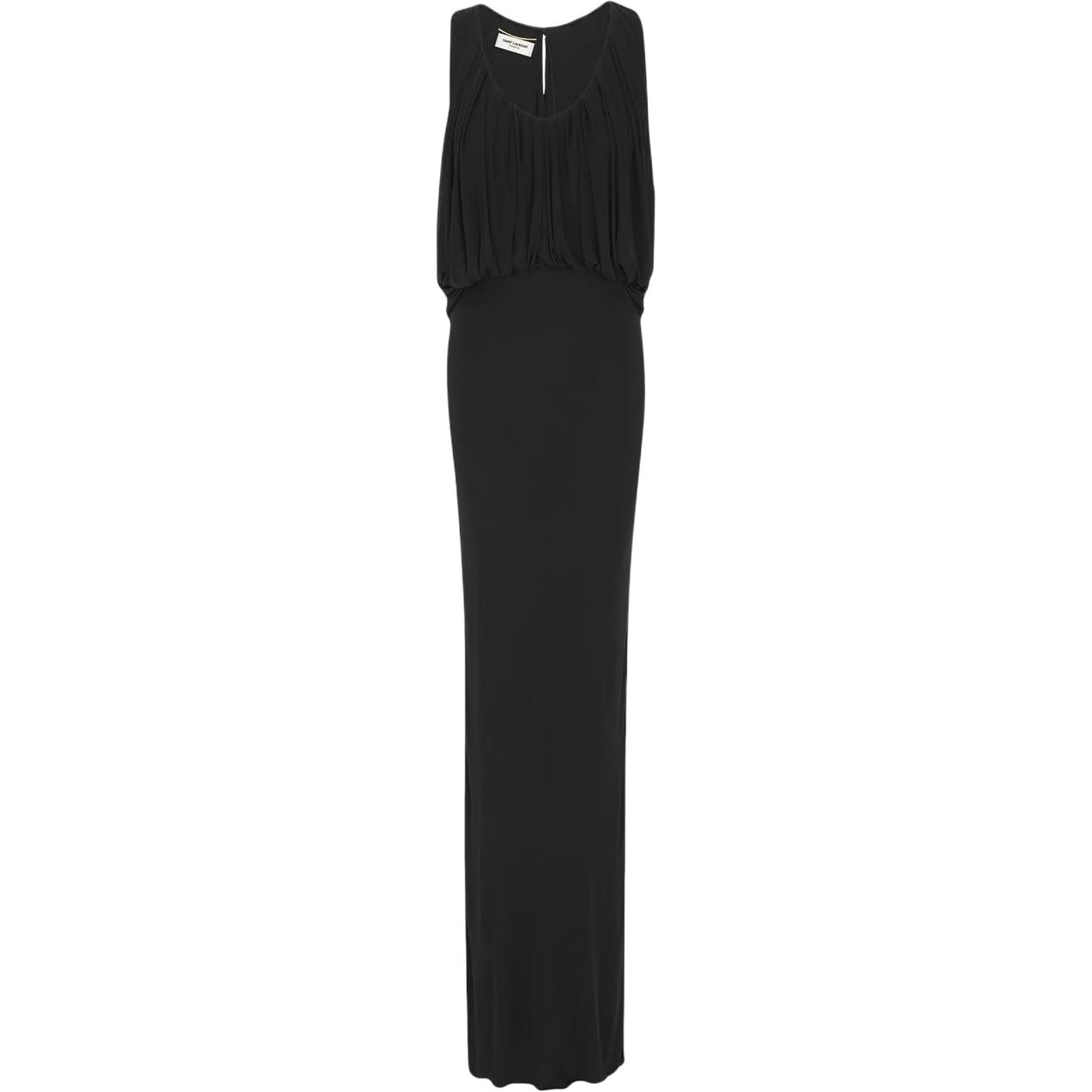 Женское платье SAINT LAURENT SS23 (черное)