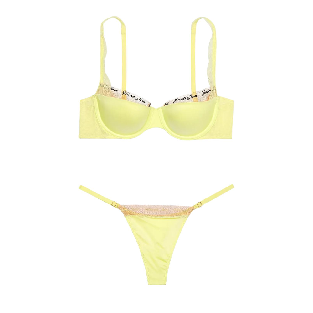 Женский комплект нижнего белья Victoria's Secret (черный)