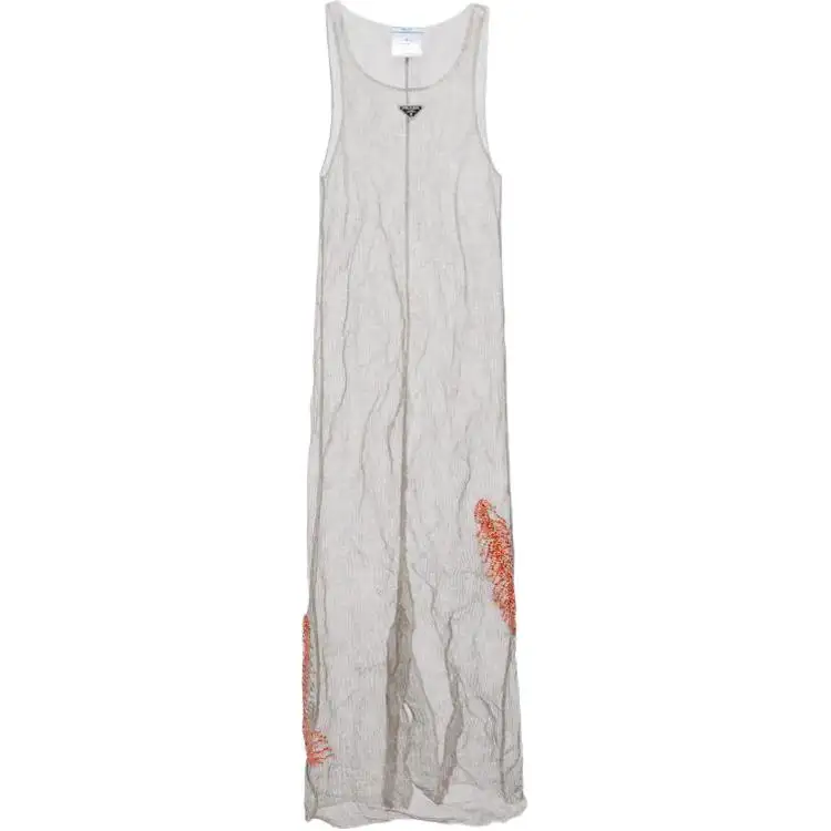 Prada layered mesh dress