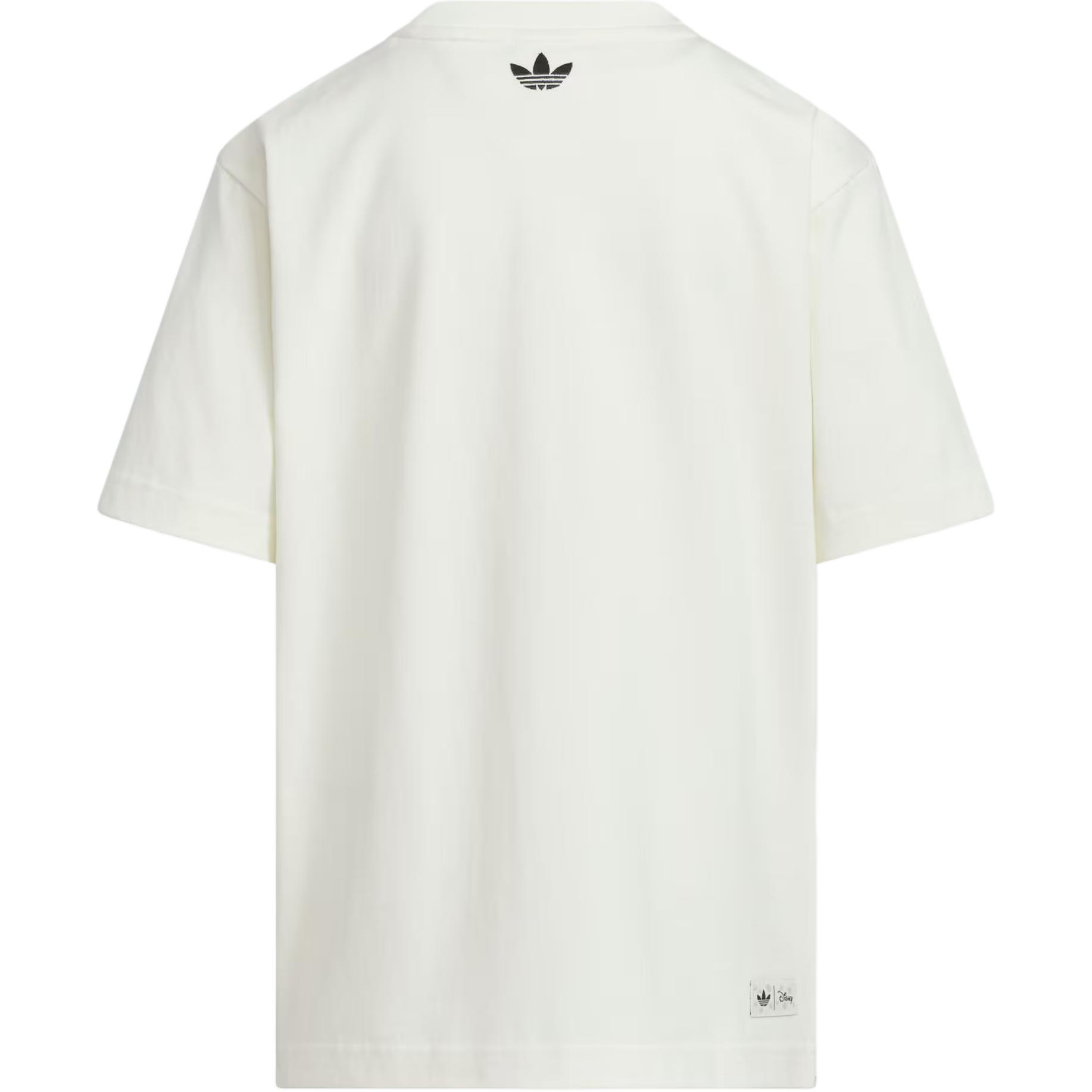 Футболка adidas originalsT SS25COLLABORATION Logo (бело-синяя) — фото 2