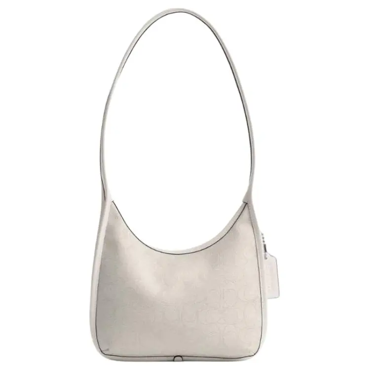 COACH Originals Cotton With Polyester Shoulder Bag Medium Women's Chalk