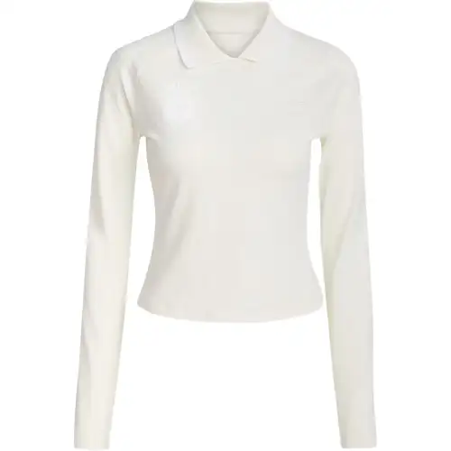 Adidas Originals long sleeve polo top
