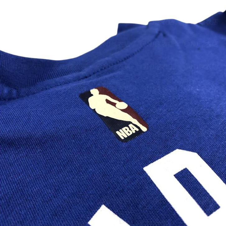 Футболка Nike NikeT Logo (синяя) — фото 4