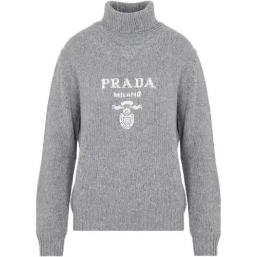PRADA Cashmere Sweater Women's Gray