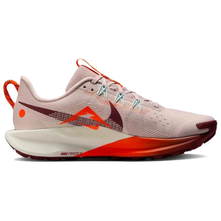 Nike Pegasus Trail 5 Abrasion Resistant Low top Running Shoes Women’s Pink Orange White