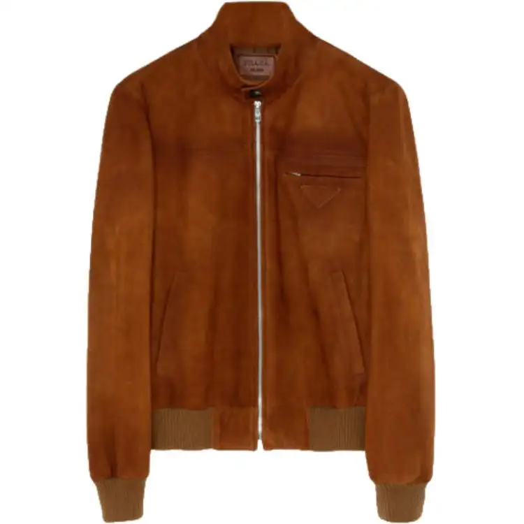 PRADA Jackets & Coats Men's Brown