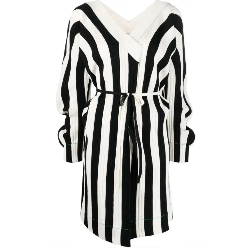 Bottega Veneta Long Sleeved Dress Women's Black