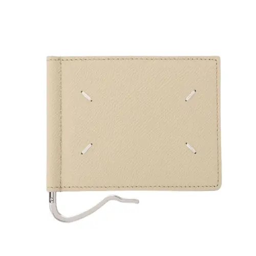 Maison Margiela Leather Wallet Men's Khaki