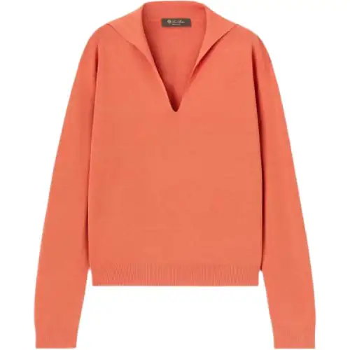 Loro Piana FW22 Sweater Women's Orange