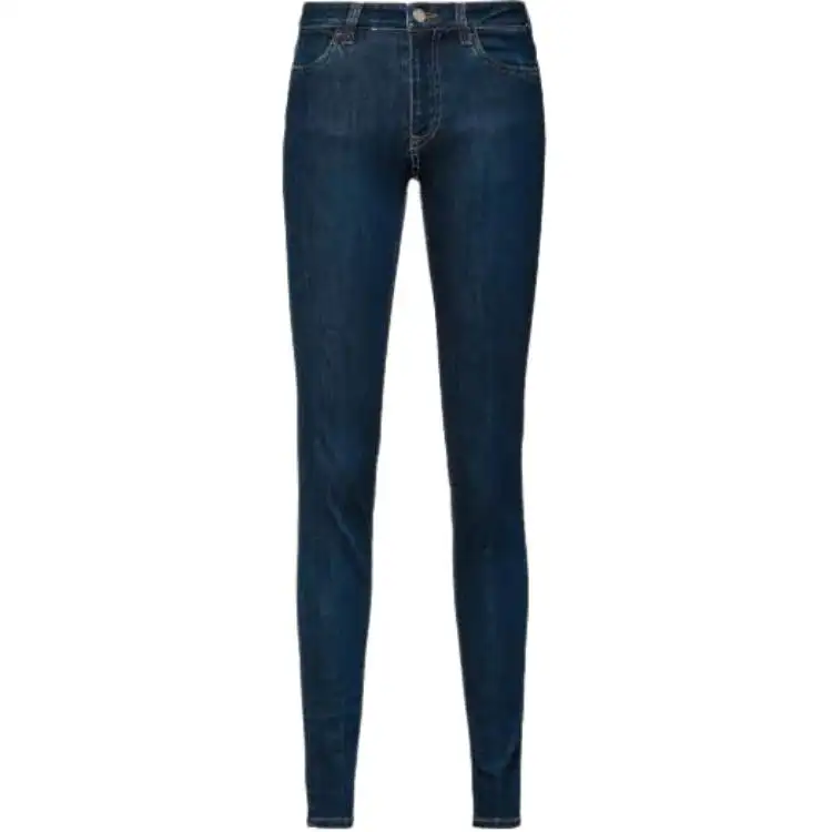 PRADA Jeans Women's Blue Moderate Slim Fit Pants