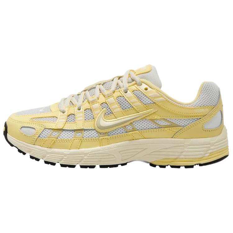Nike P 6000 Abrasion Resistant Low top Long Distance Running Sprint Running Shoes Women’s Yellow