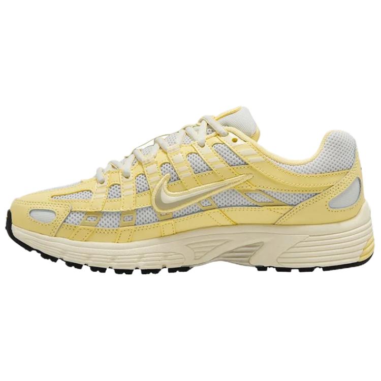Nike P 6000 Abrasion Resistant Low top Long Distance Running Sprint Running Shoes Women’s Yellow