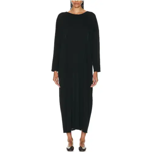 THE ROW Long Sleeved Dress Women's Black