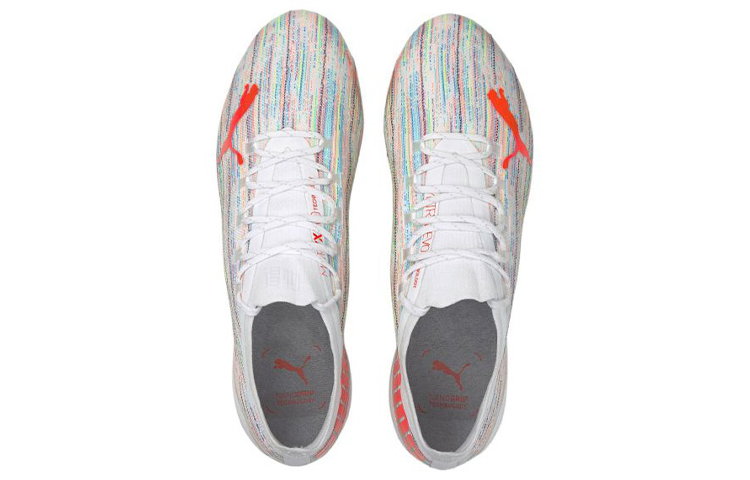 Мужские кроссовки PUMA Ultra 1.2 (бело-красные) — Белый / красный — фото 3