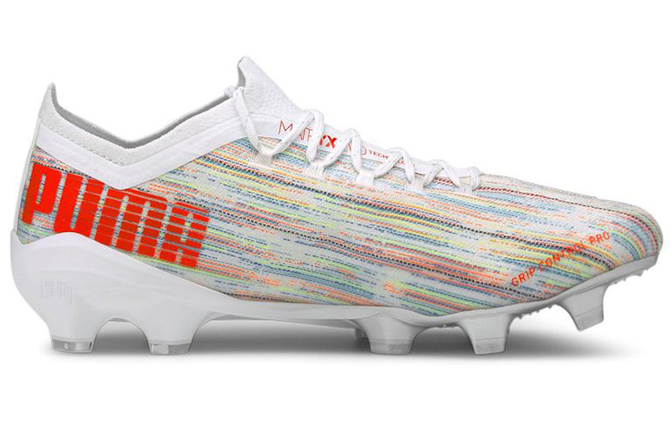 Мужские кроссовки PUMA Ultra 1.2 (бело-красные) — Белый / красный — фото 2