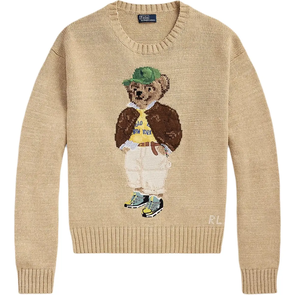 Polo Ralph Lauren Polo Bear FW25 Knitwear Standard Women's Tawny