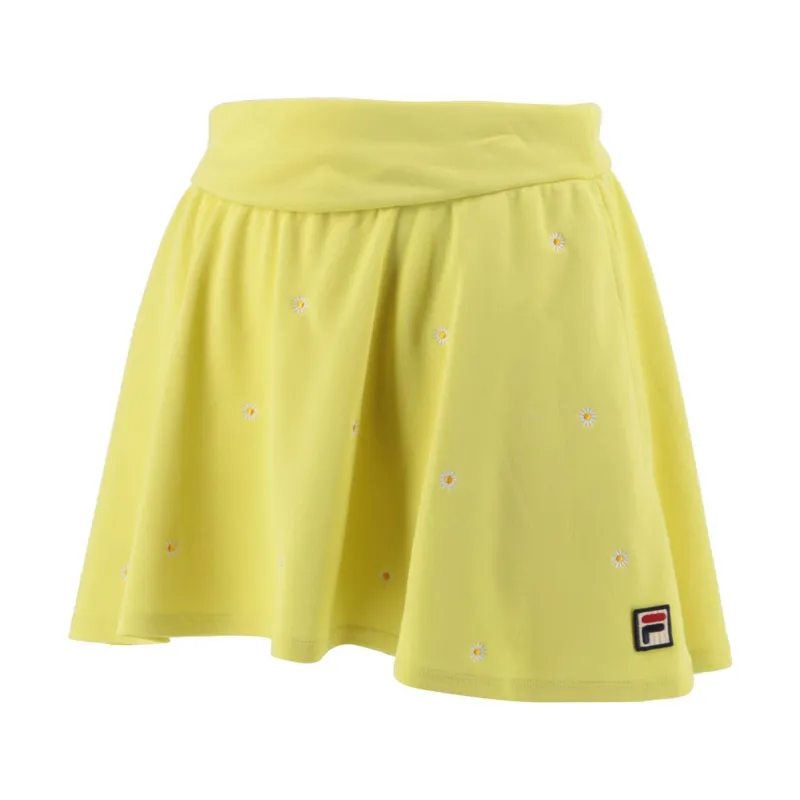 FILA Tennis Skirts Women's Yellow Moderate