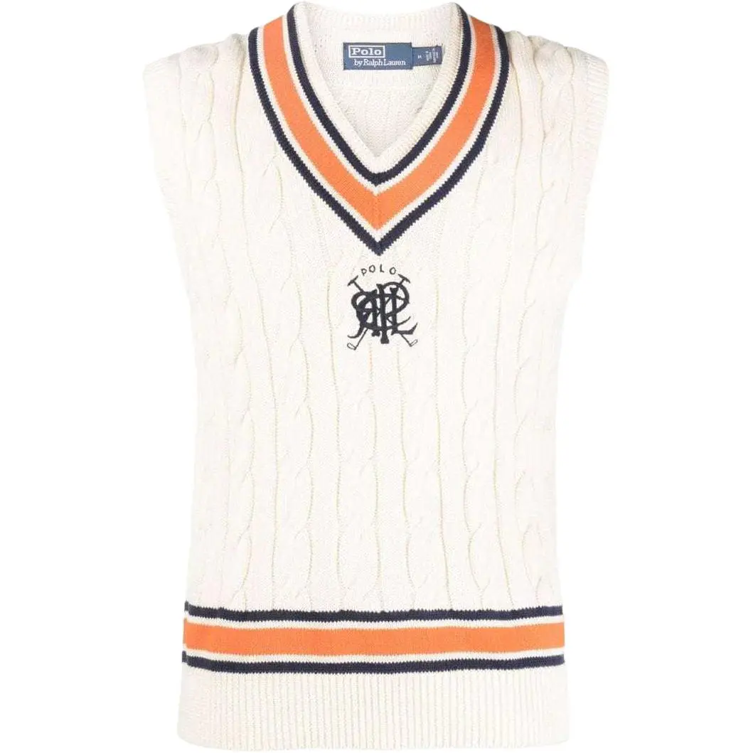 Polo Ralph Lauren SS23 Vest Men's Ivory