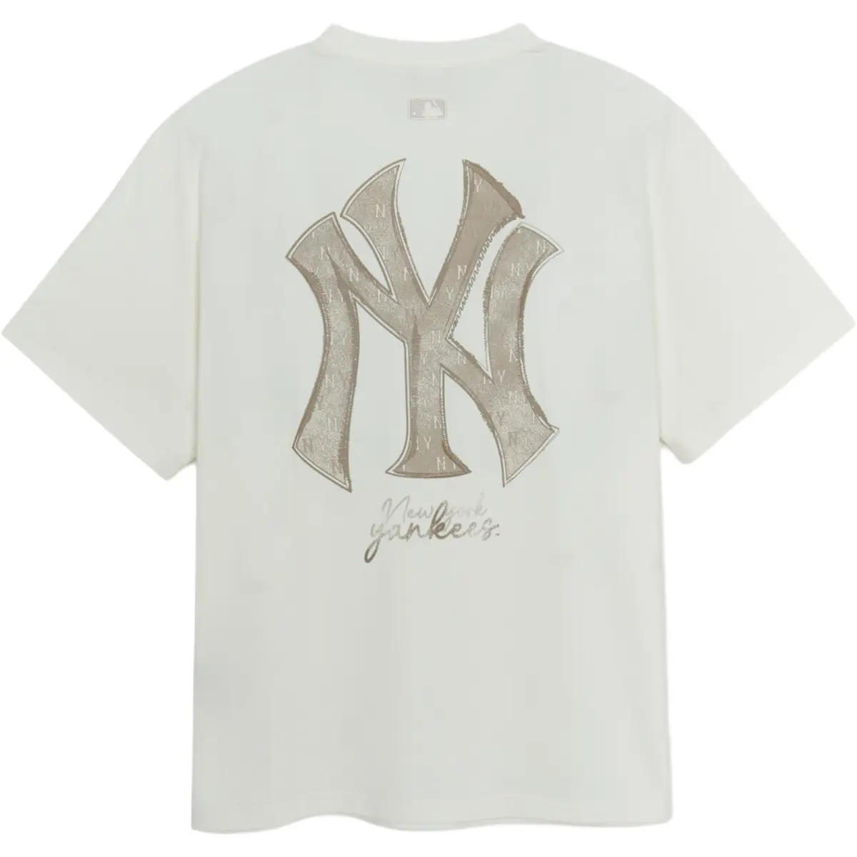 MLB New York Yankees T Shirt Men's Ivory