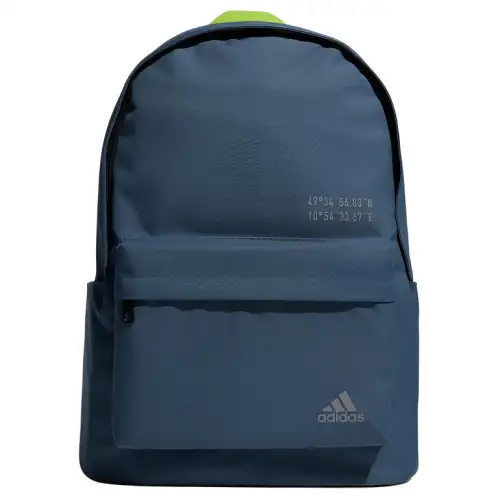 Adidas Polyester Backpack Unisex Dark Blue
