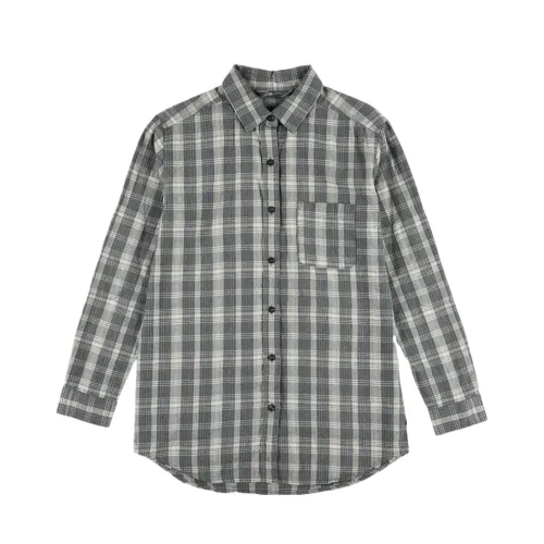 THE NORTH FACE Shirts Women's Graphite Gray Lapel Thin
