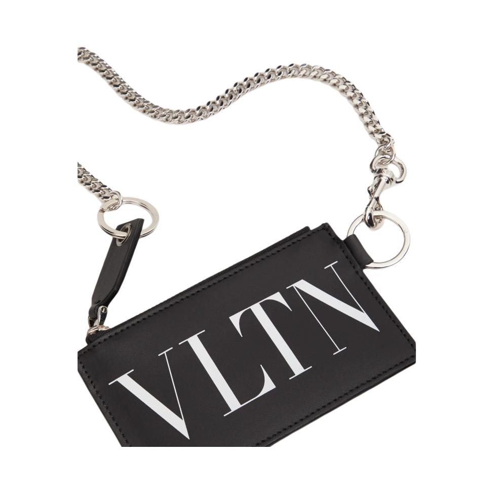 Кошелек Valentino VLTN (черный) — фото 4