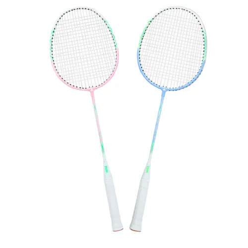 Peak ferroalloy badminton racket, couple besties, double racket, stringed, training-resistant ball control type (both defensive and defensive), entry-level 675mm 3UG5