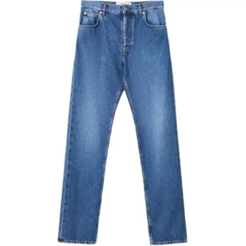 LOEWE Jeans Men's Blue Moderate Tapered Pants