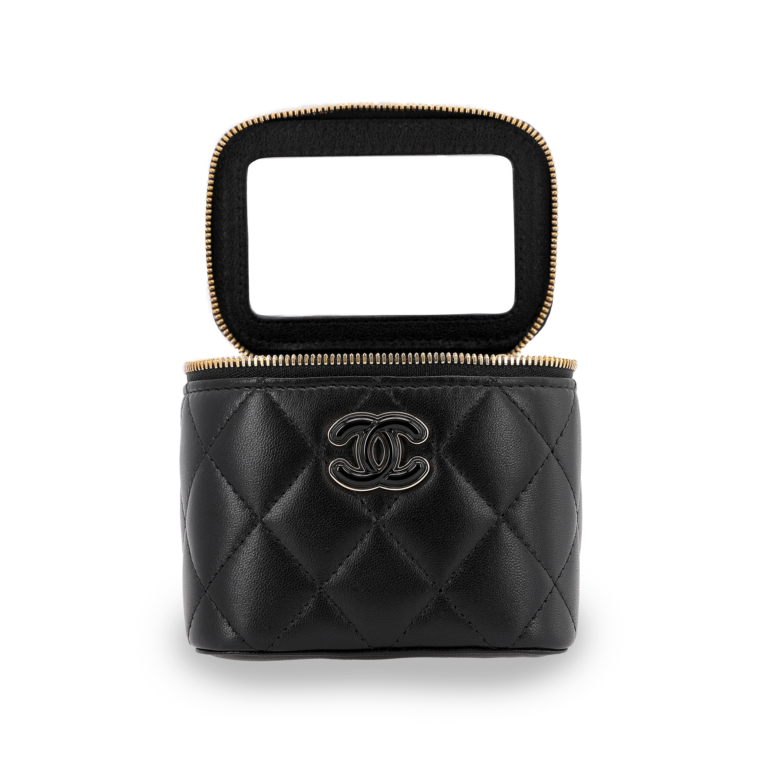 Женская сумка Chanel Heart Chain Flap Bag (черная) — фото 5