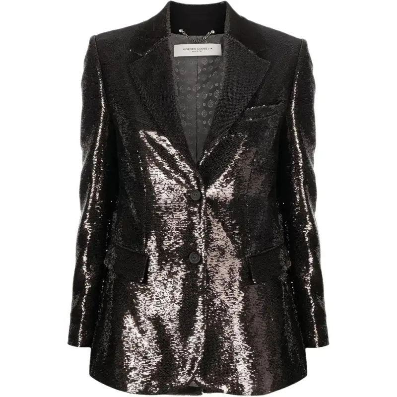 Golden Goose Deluxe Brand Sequin Embellished Tailored Blazer