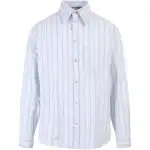 GUCCI Shirts Men's Light Blue Lapel Moderate Shirt