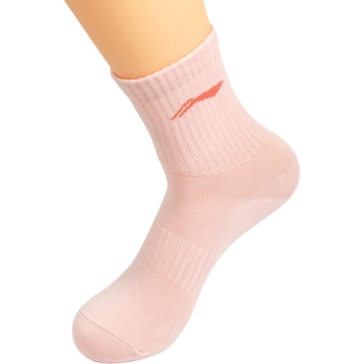 Li Ning Crew Socks Unisex 1 Pack Black