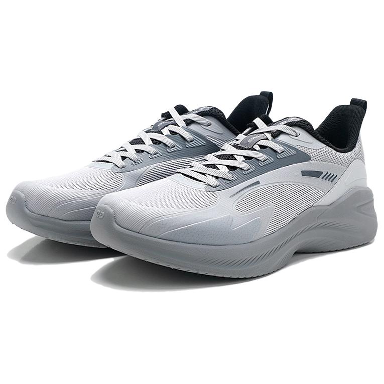 QIAODAN Running Shoes Men’s Low Top Gray