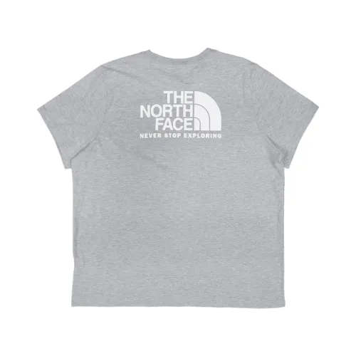 THE NORTH FACE T Shirts Women's Gray Crew Neck