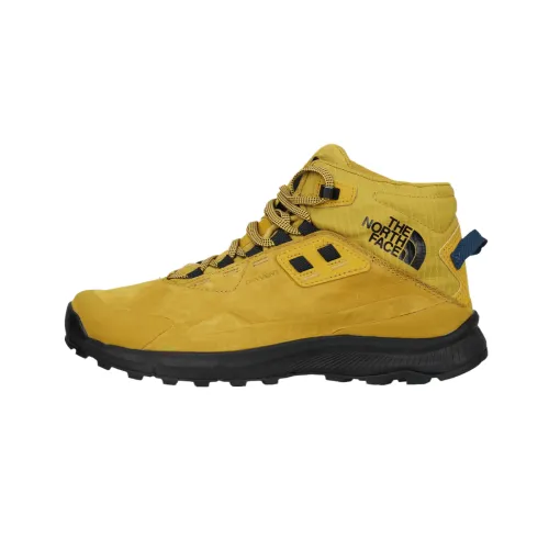 THE NORTH FACE High top Outdoor Shoes Men's Yellow