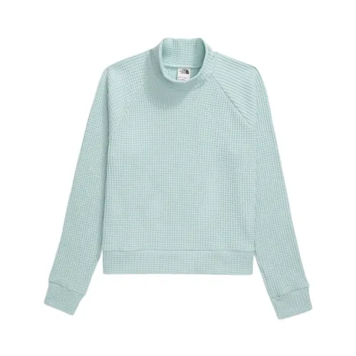 THE NORTH FACE Sweaters Women's Green Stand Collar Moderate Other